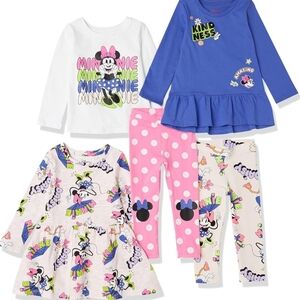 Disney Minnie Mouse Kids Amazon Essentials Mix-and-Match Outfit Sets Multipacks